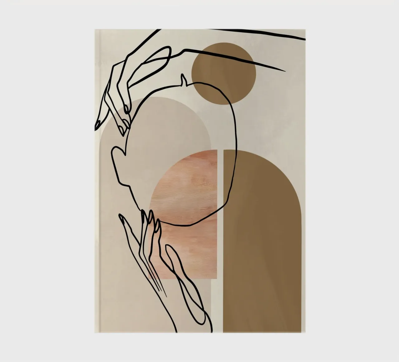 Pure Forms No 1 notebook by treechild