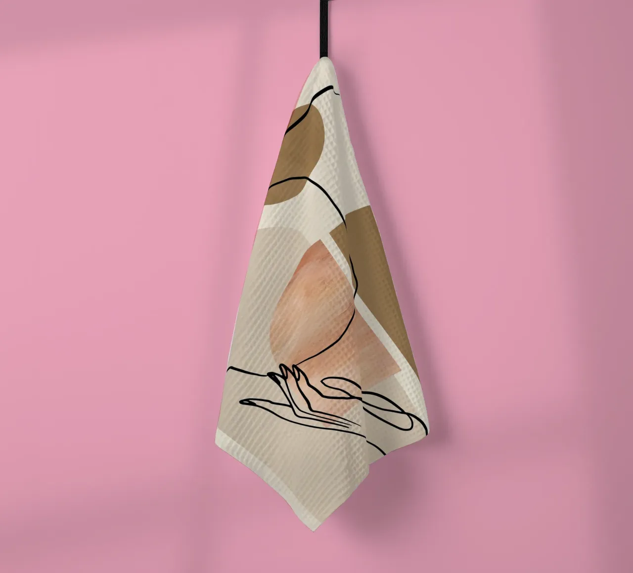 Pure Forms No 1 canovaccio da cucina da treechild