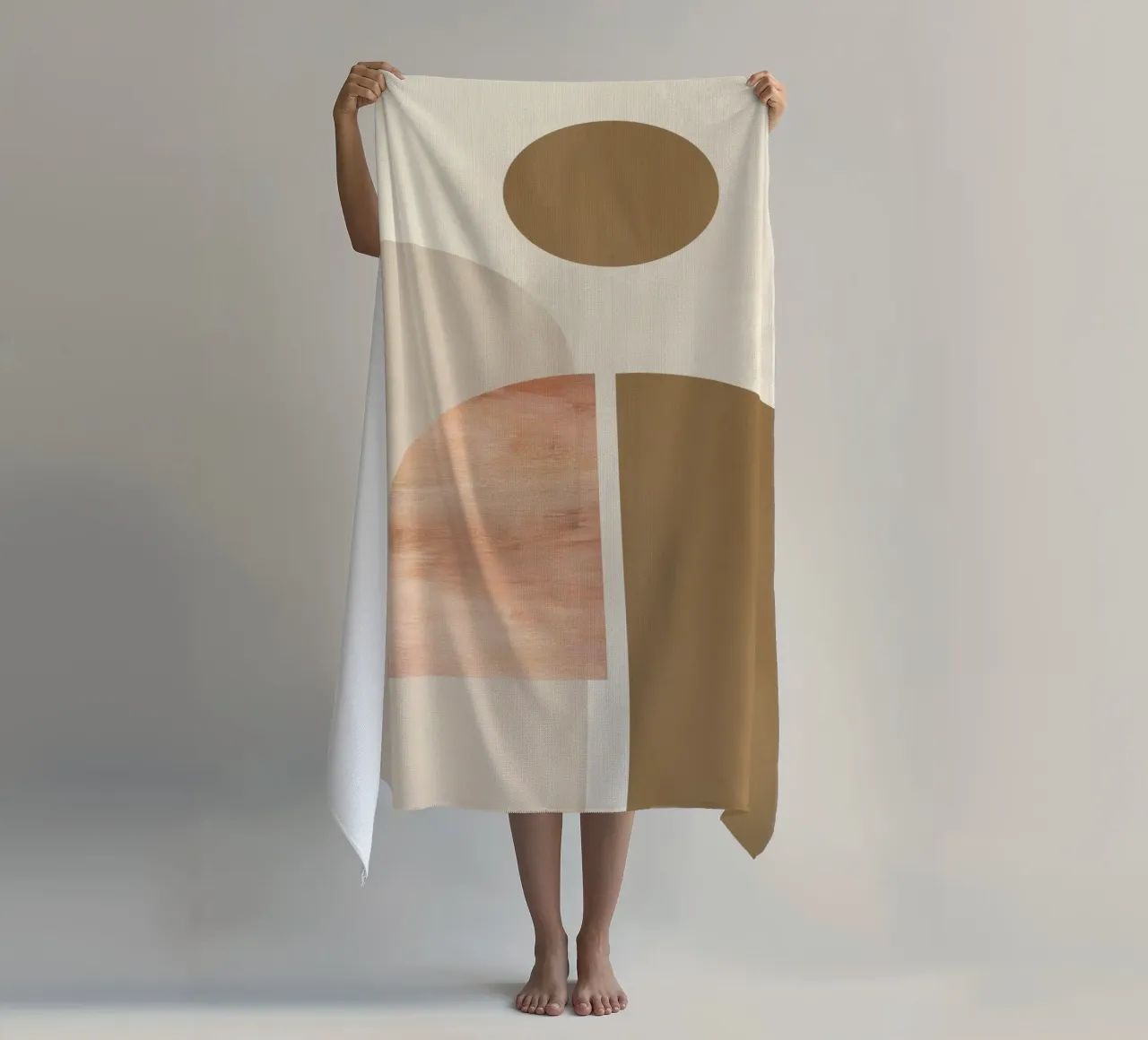 Pure Forms No 2 beach towel by treechild