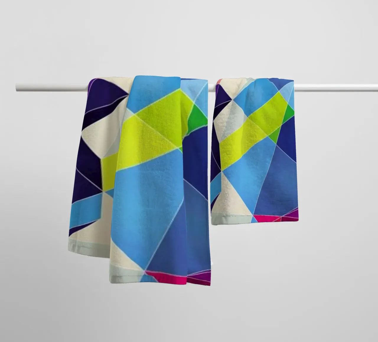 Color Language asciugamano da bagno da lovely lines