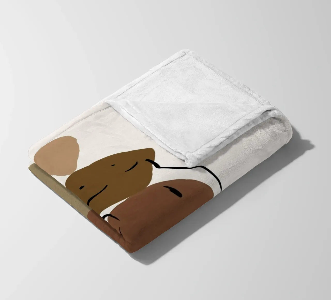 Pure Forms No 3 coperta in pile da treechild