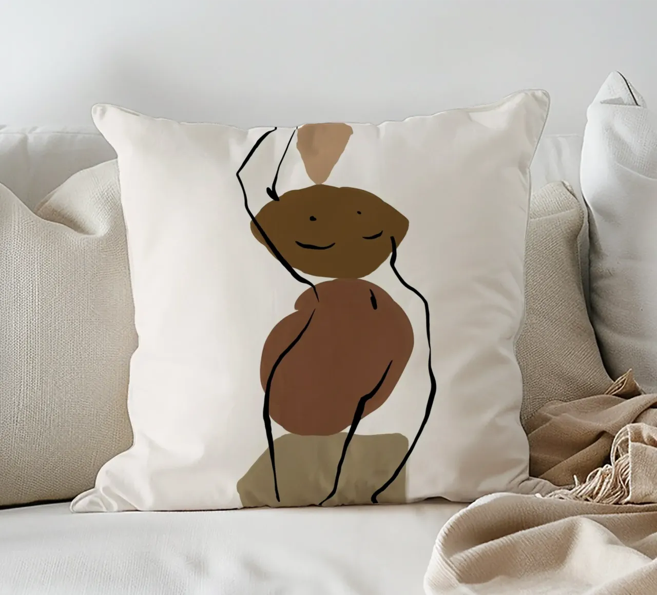 Pure Forms No 3 cuscino da treechild