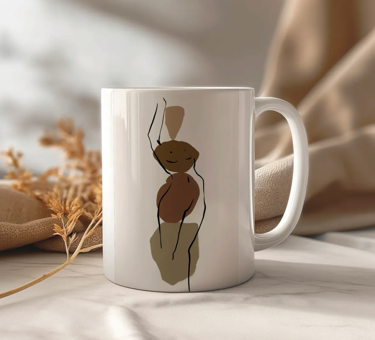 Pure Forms No 3 tazza in ceramica da treechild