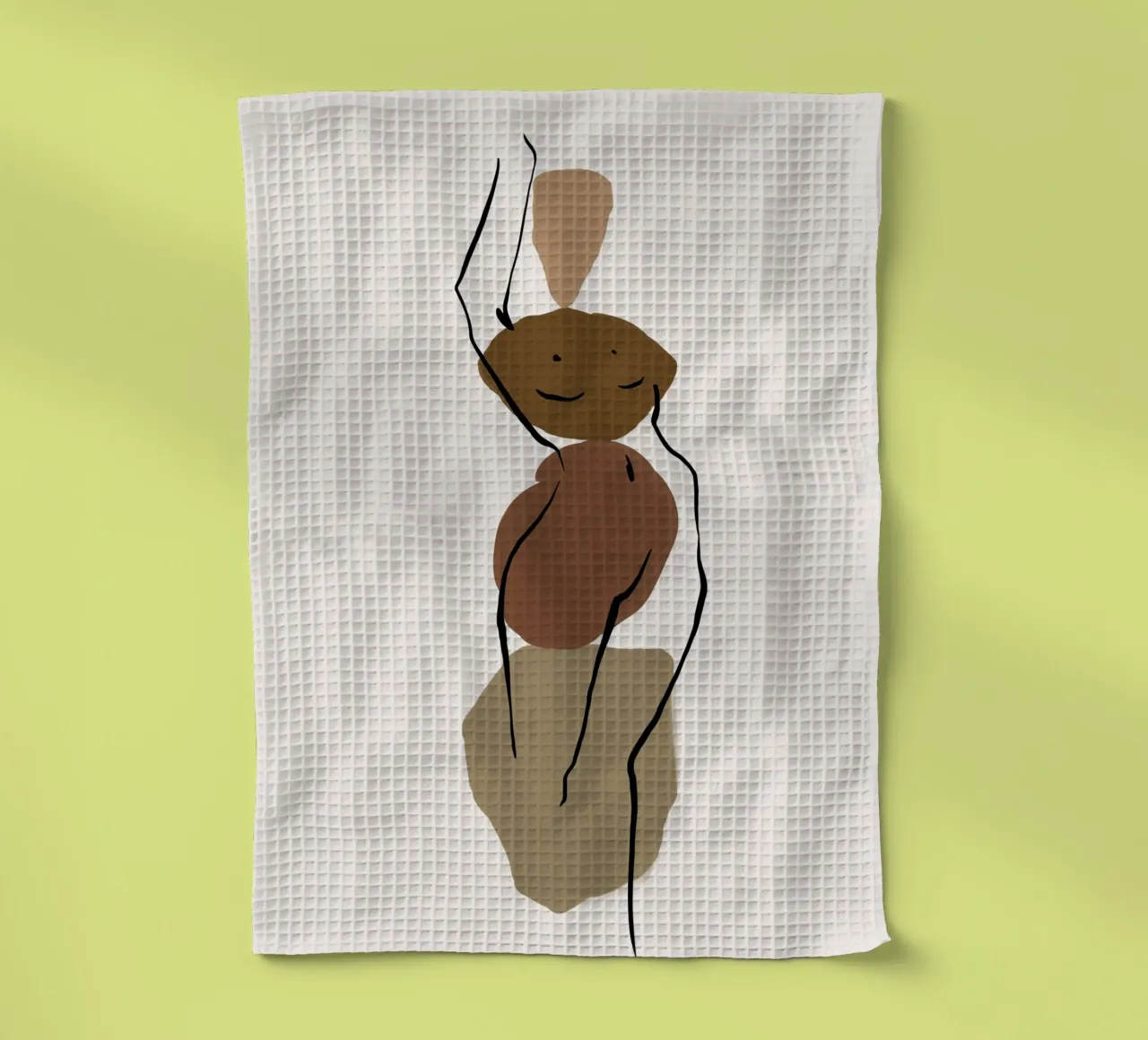 Pure Forms No 3 canovaccio da cucina da treechild