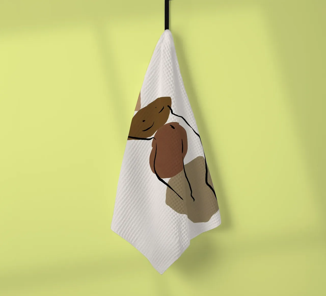 Pure Forms No 3 canovaccio da cucina da treechild