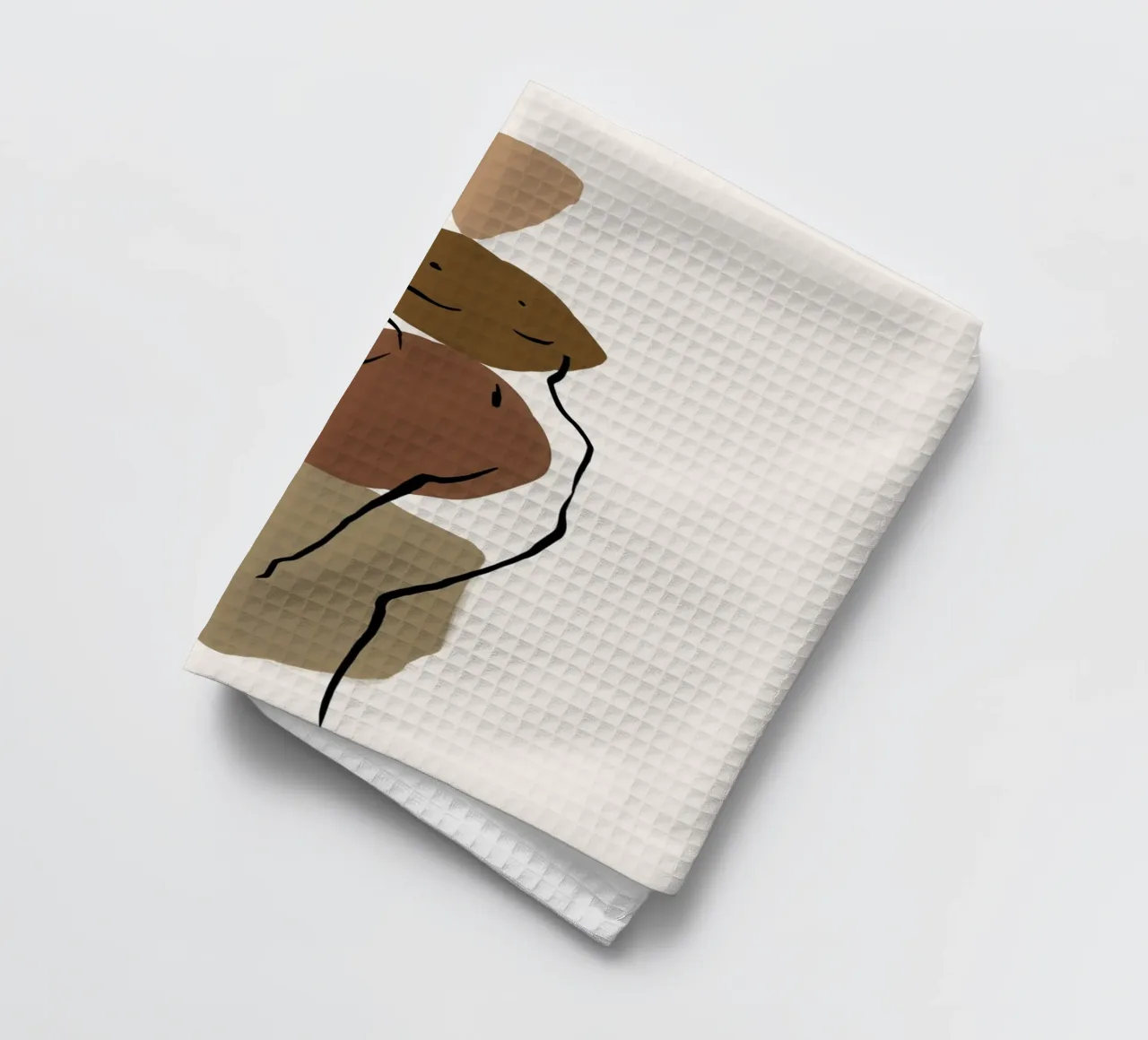 Pure Forms No 3 canovaccio da cucina da treechild