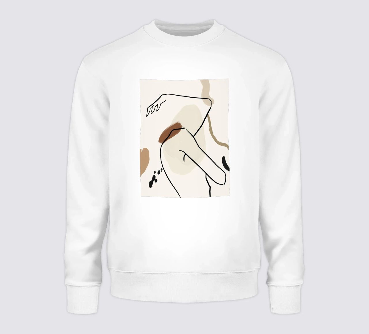 Pure Forms No 4 felpa da treechild