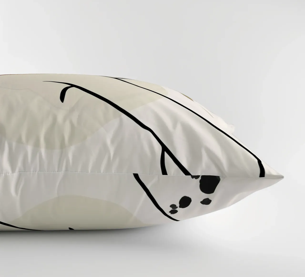 Pure Forms No 4 Kissen von treechild