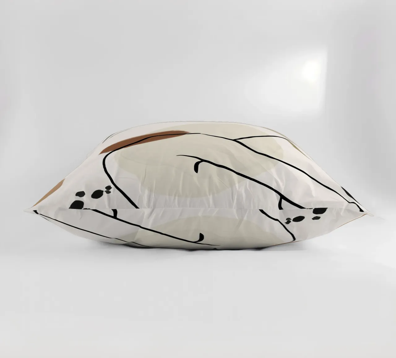 Pure Forms No 4 Kissen von treechild