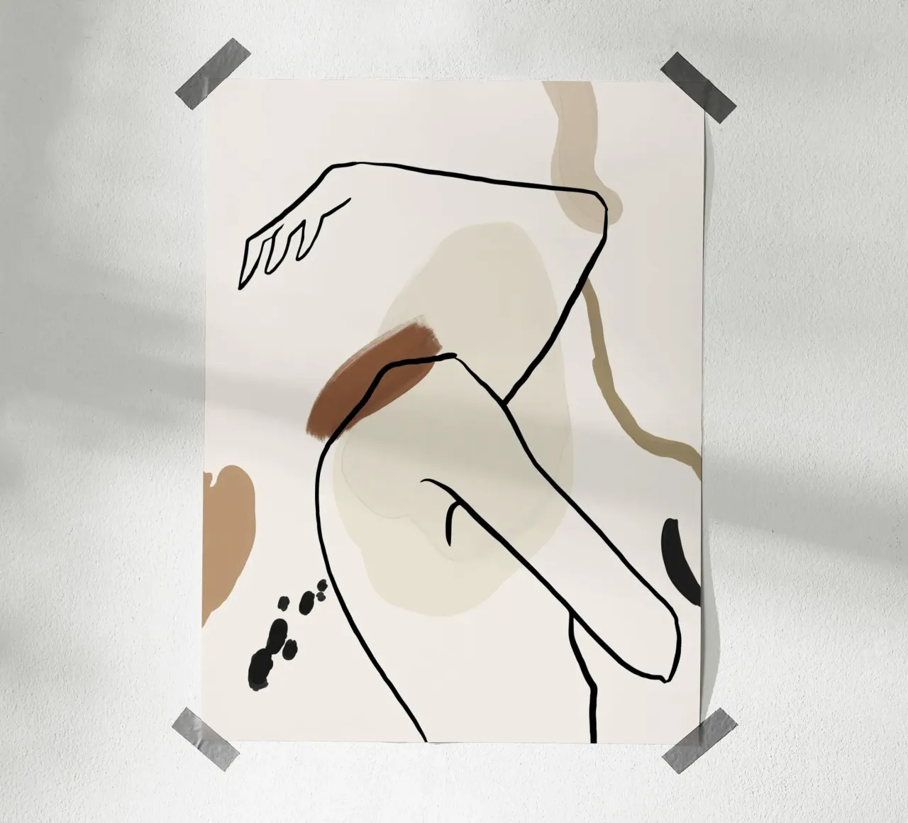 Pure Forms No 4 carta hahnemühle da treechild