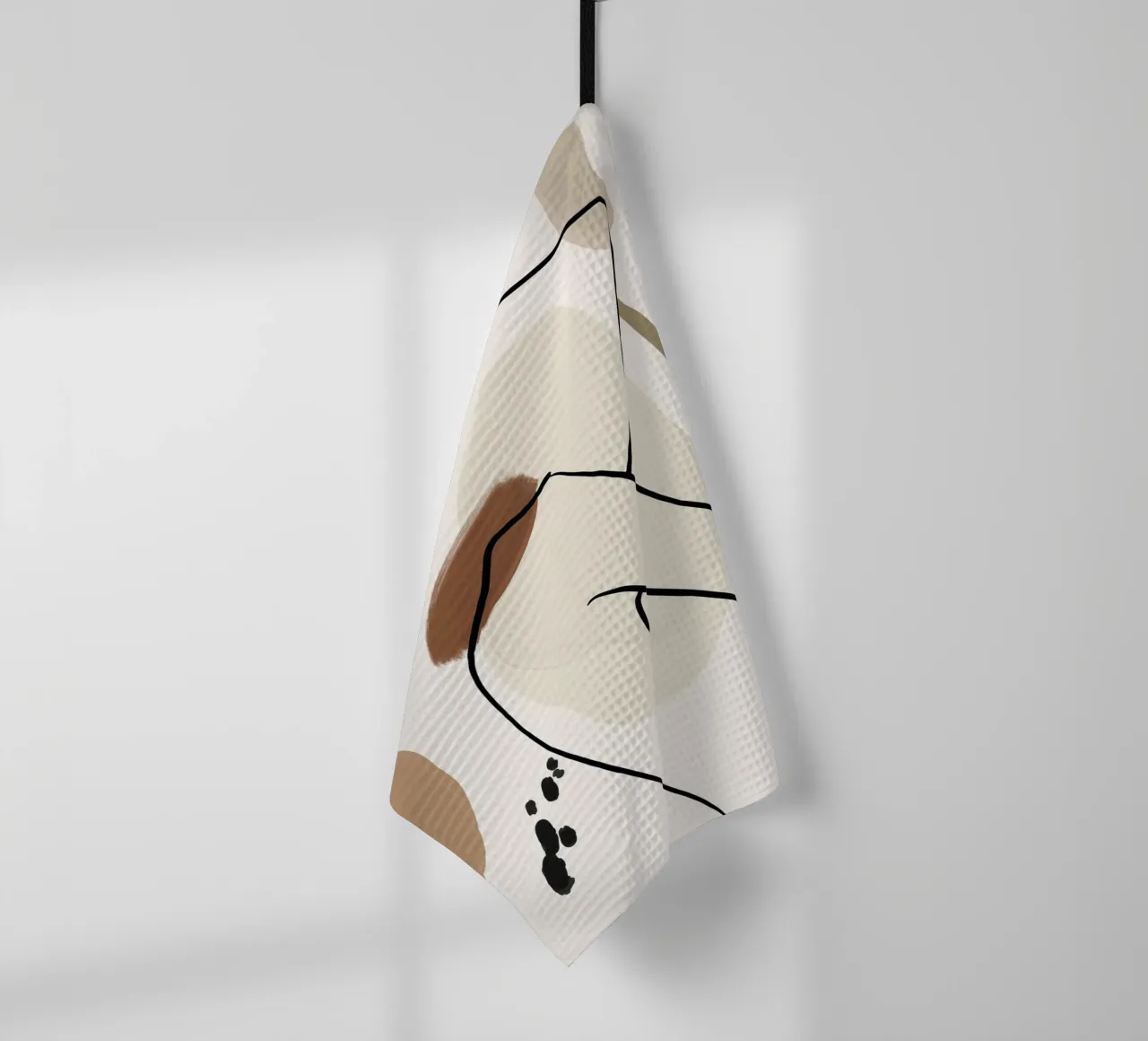 Pure Forms No 4 canovaccio da cucina da treechild