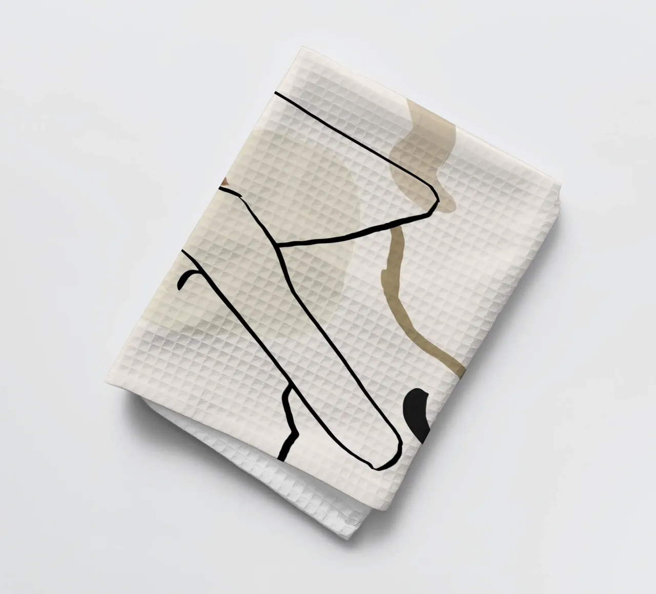 Pure Forms No 4 canovaccio da cucina da treechild