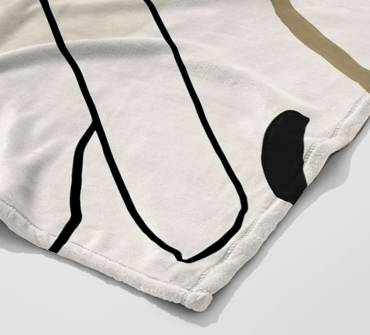 Pure Forms No 4 coperta in pile da treechild