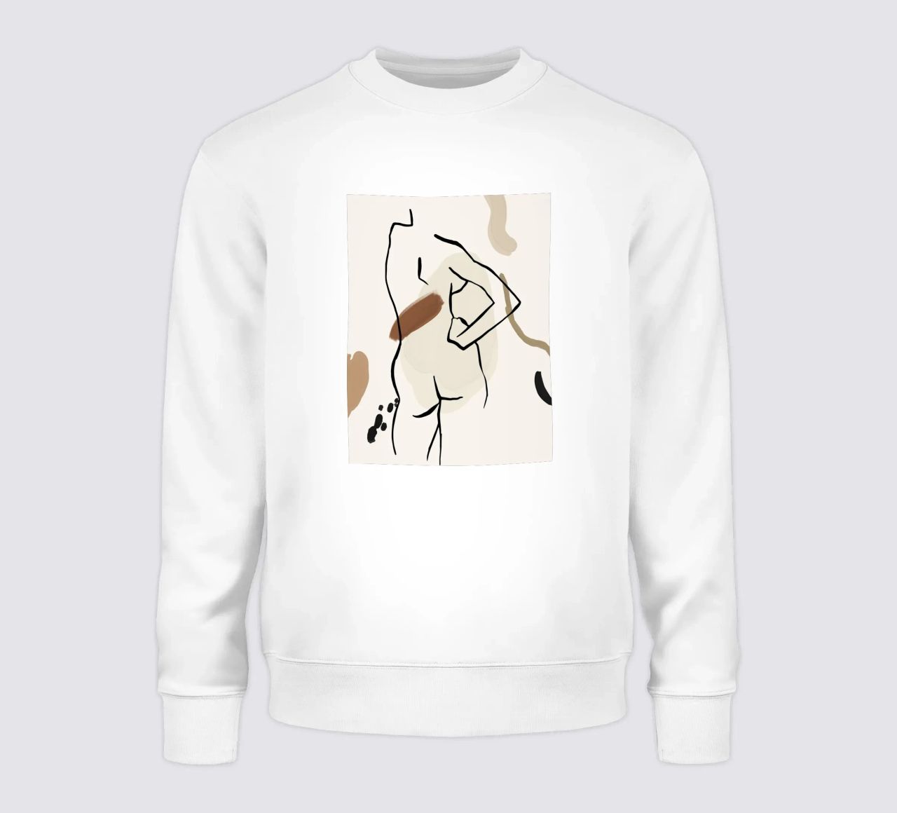 Pure Forms No 5 felpa da treechild
