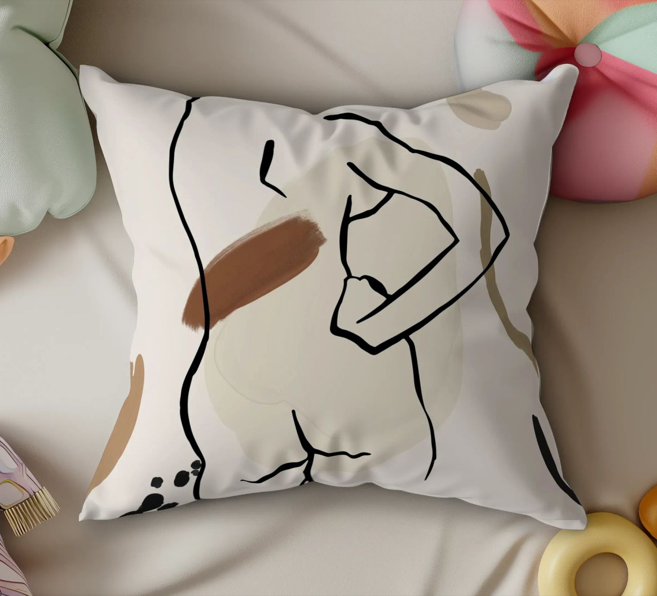 Pure Forms No 5 cuscino da treechild