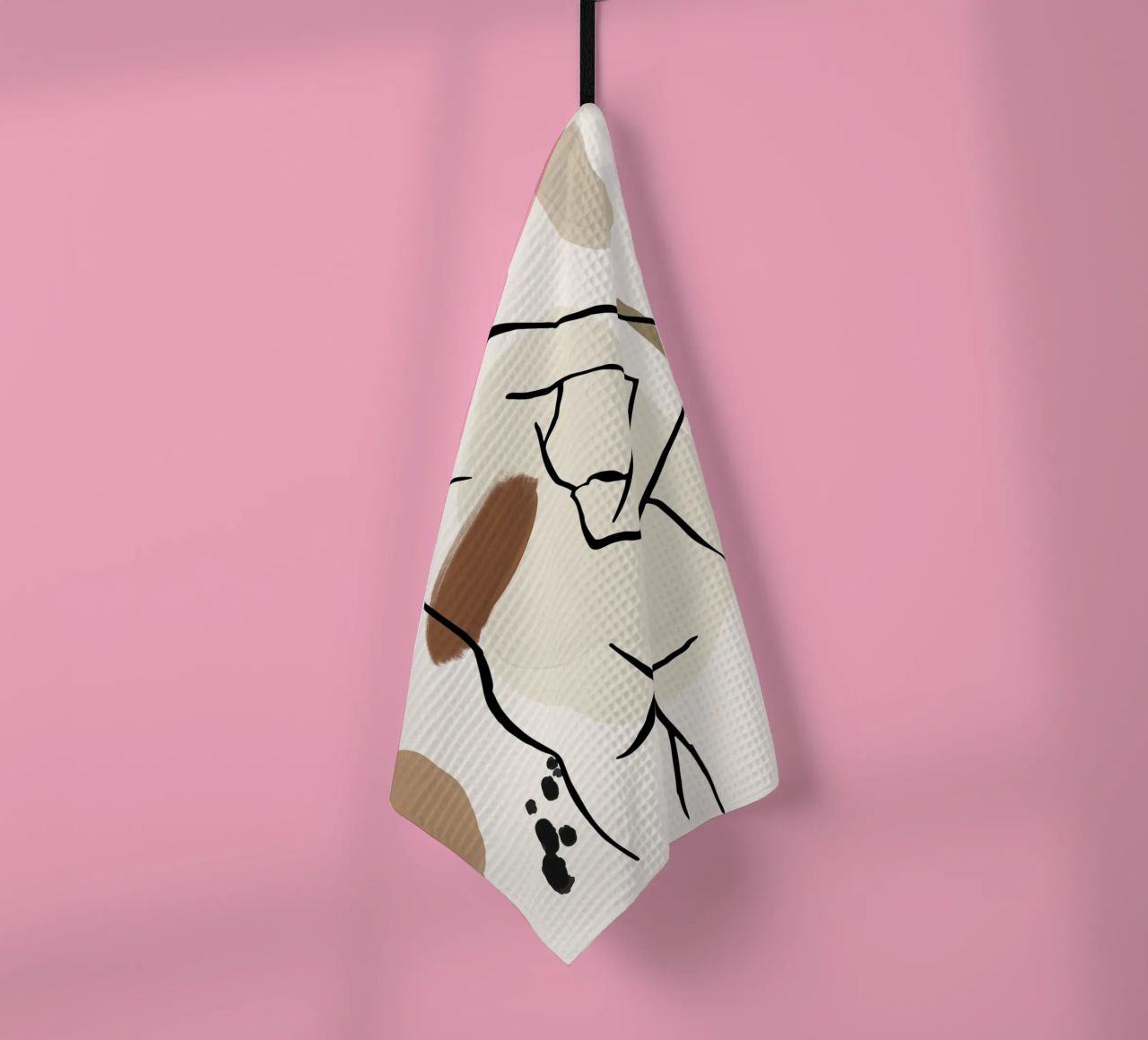 Pure Forms No 5 canovaccio da cucina da treechild