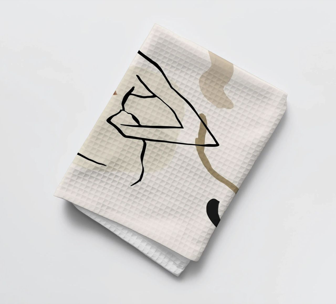 Pure Forms No 5 canovaccio da cucina da treechild
