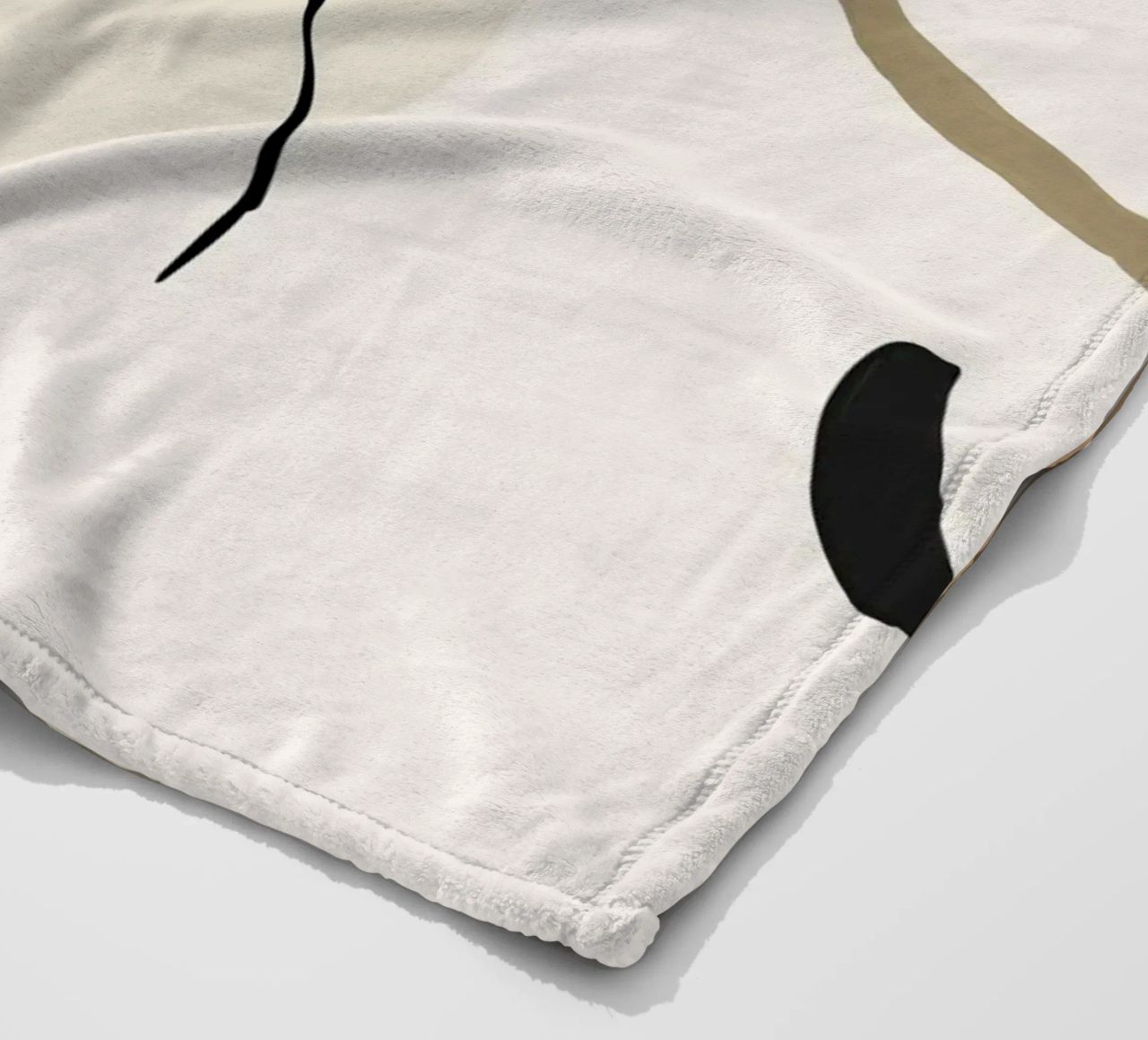 Pure Forms No 5 coperta in pile da treechild