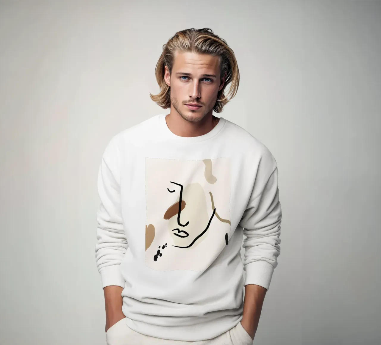 Pure Forms No 6 sweatshirt van treechild