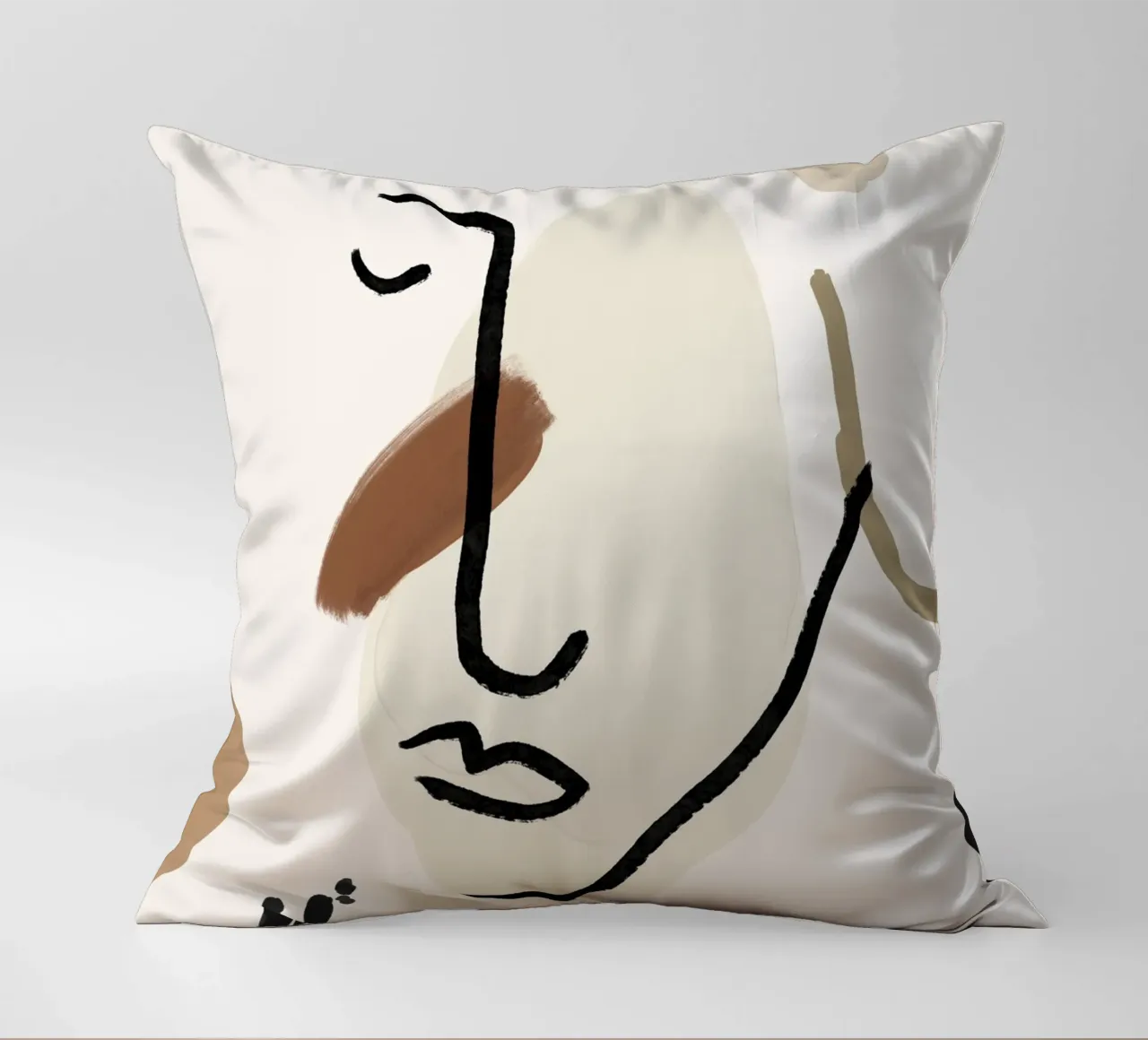 Pure Forms No 6 Kissen von treechild