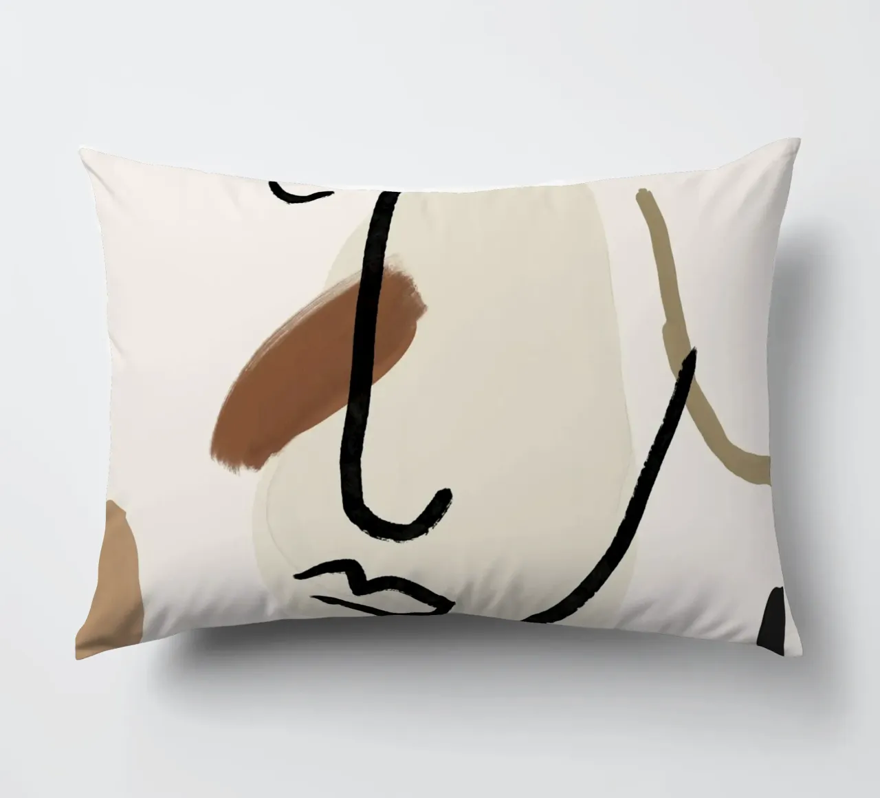 Pure Forms No 6 Kissen von treechild