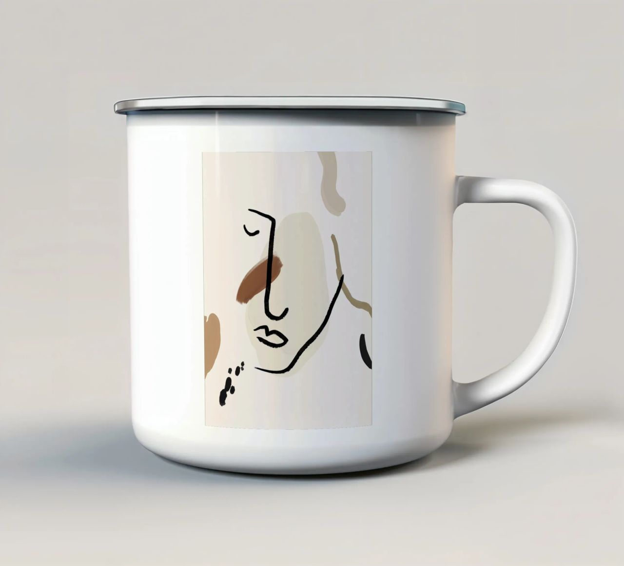 Pure Forms No 6 tazza in smalto da treechild