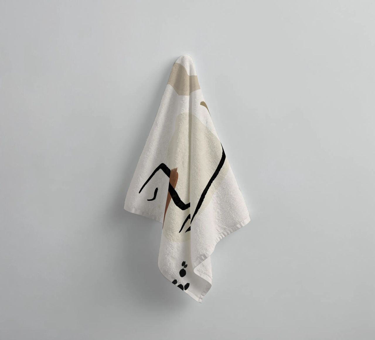 Pure Forms No 6 asciugamano da bagno da treechild