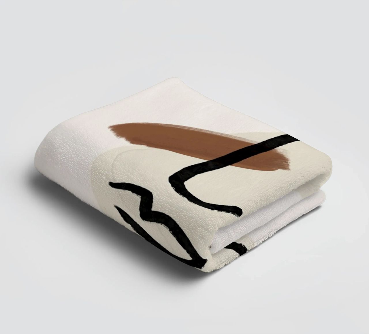 Pure Forms No 6 asciugamano da bagno da treechild