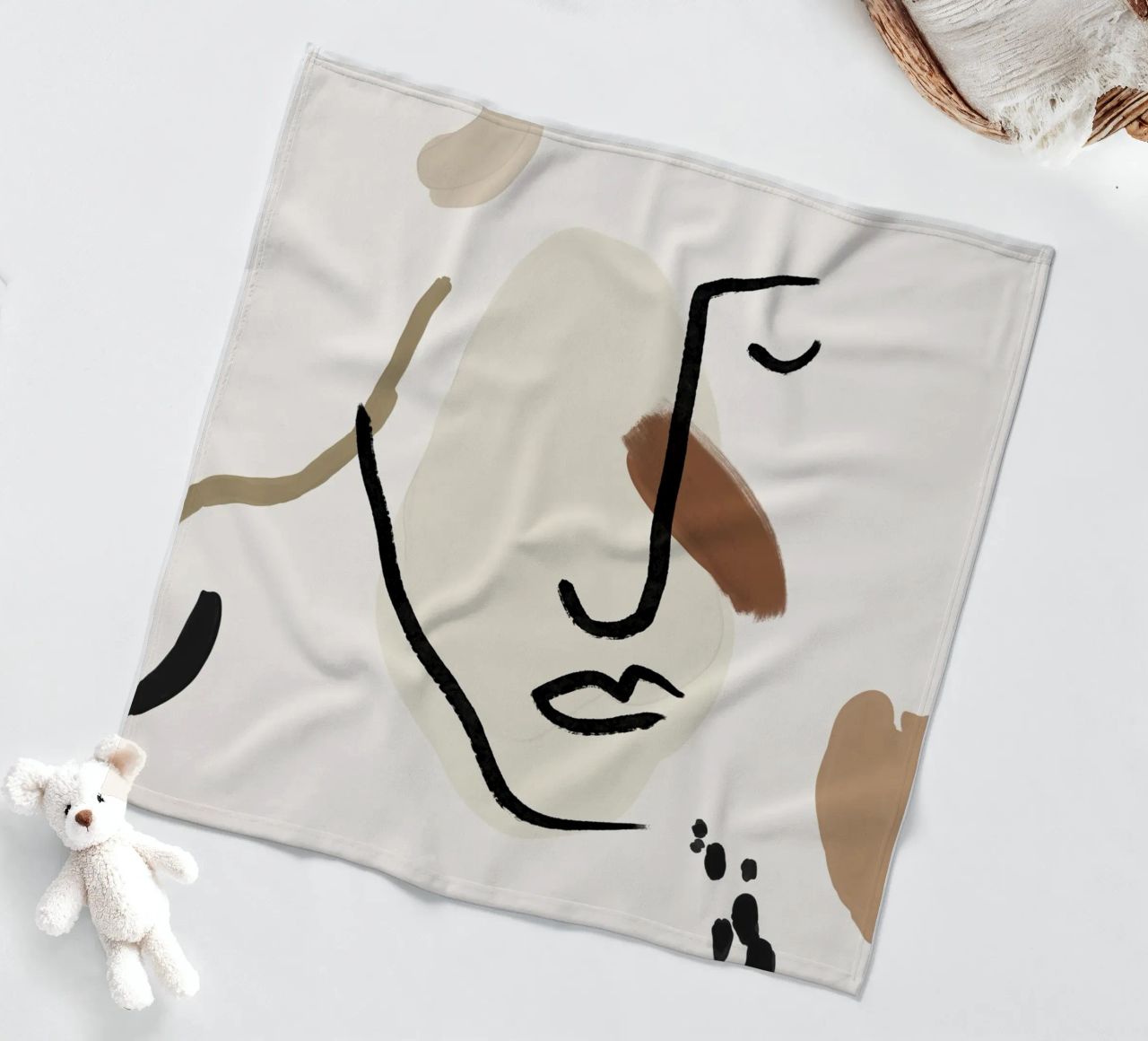 Pure Forms No 6 coperta in pile da treechild