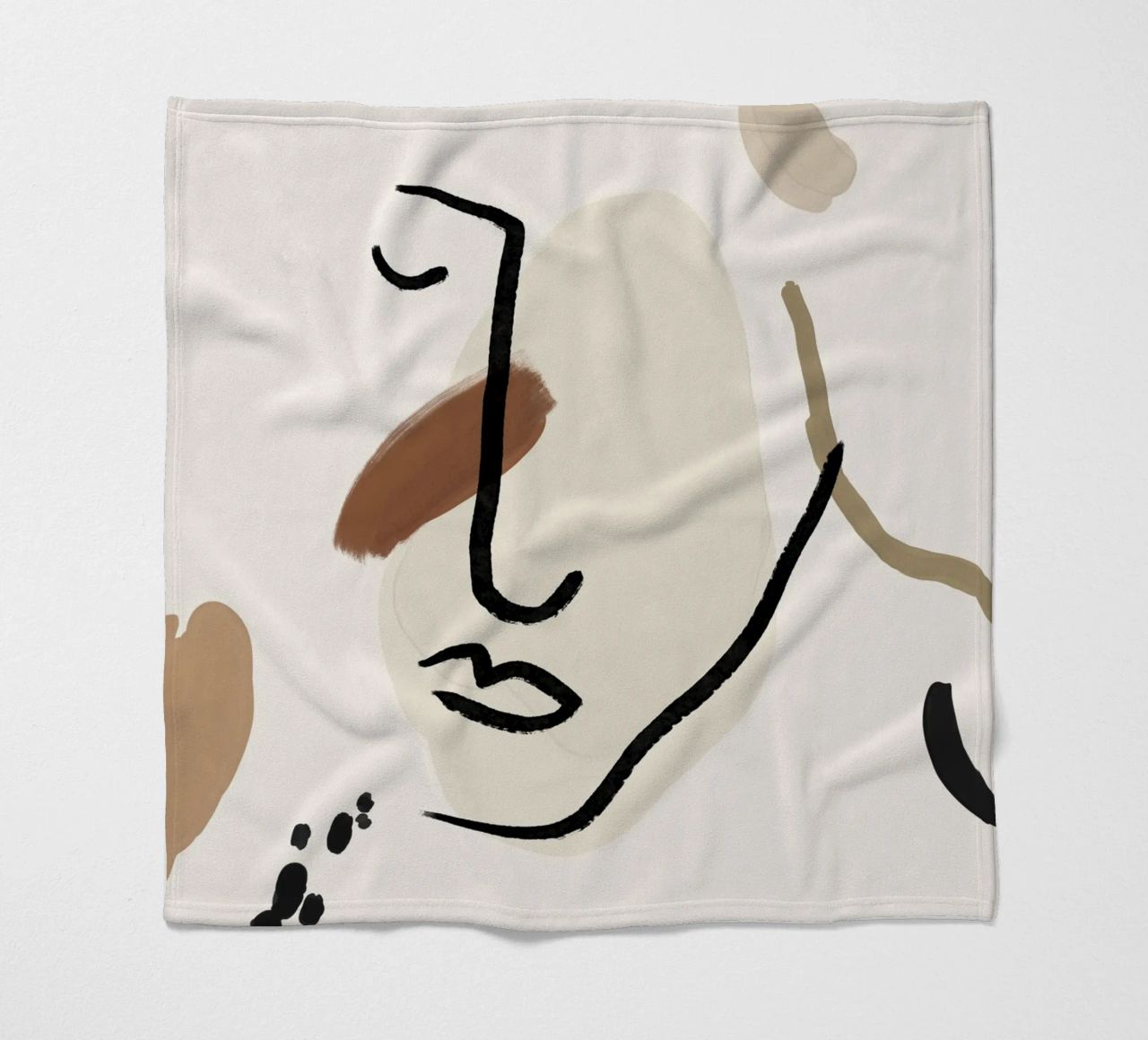 Pure Forms No 6 coperta in pile da treechild