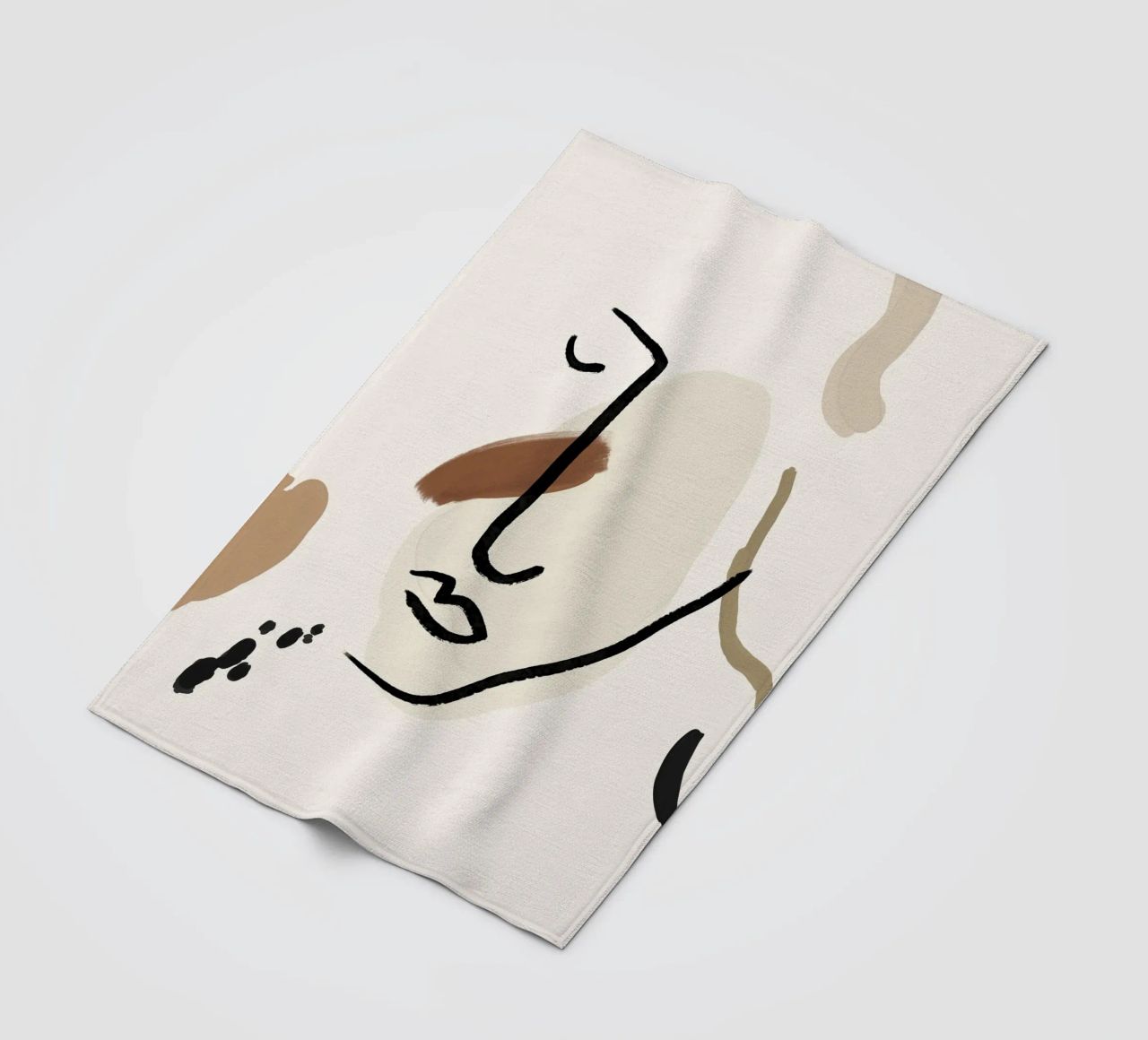 Pure Forms No 6 coperta in pile da treechild