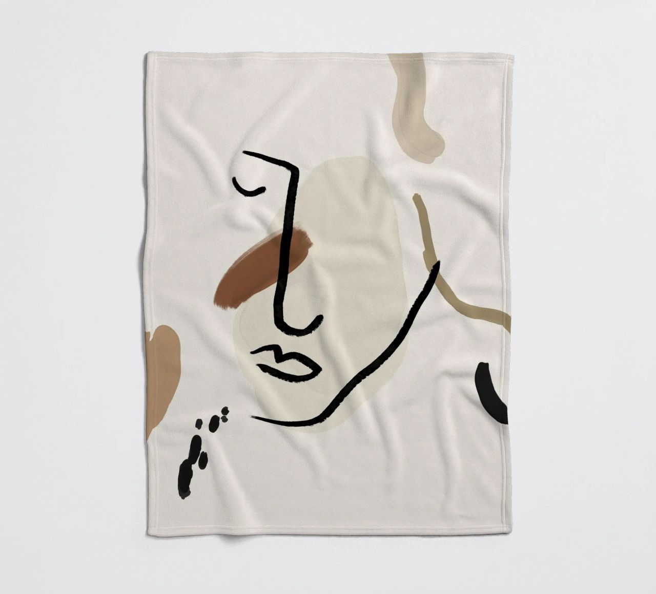 Pure Forms No 6 coperta in pile da treechild