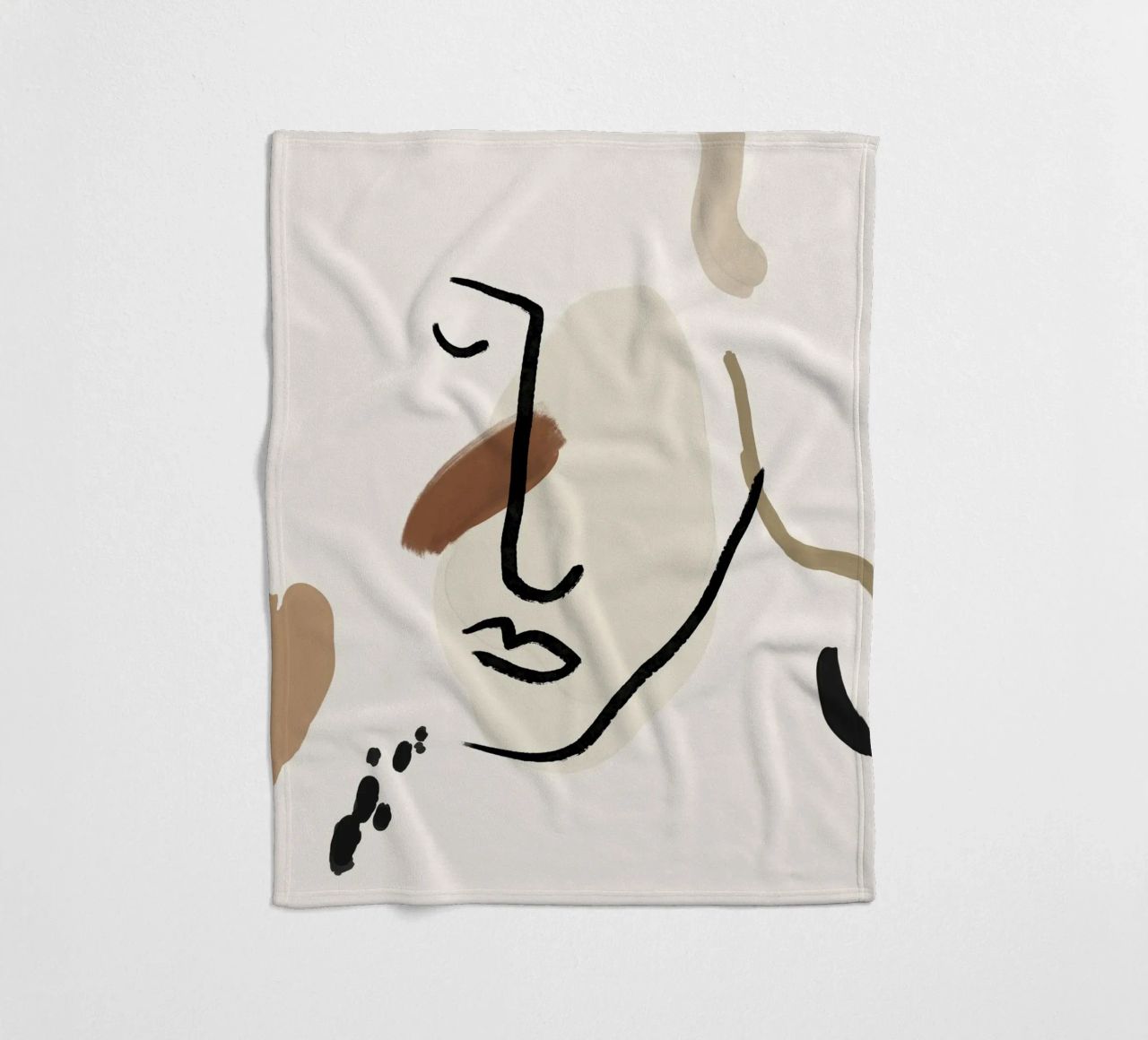 Pure Forms No 6 coperta in pile da treechild
