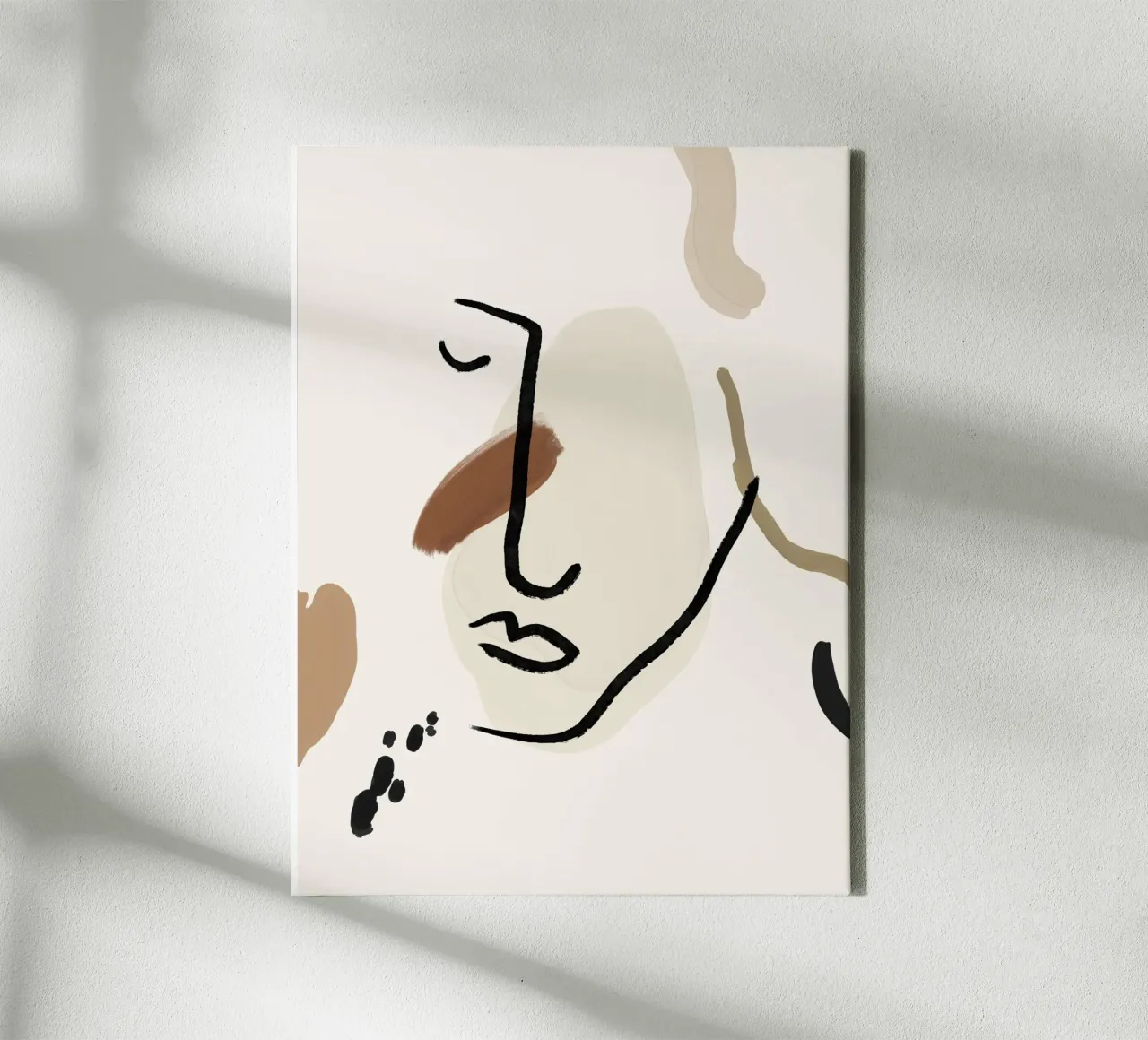 Pure Forms No 6 tela con Cornice a cassetta da treechild