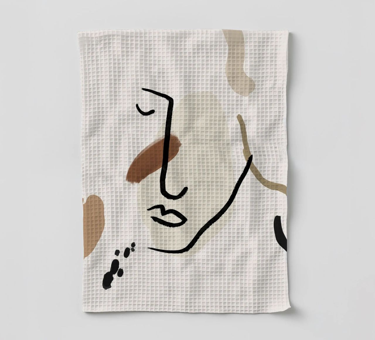 Pure Forms No 6 canovaccio da cucina da treechild