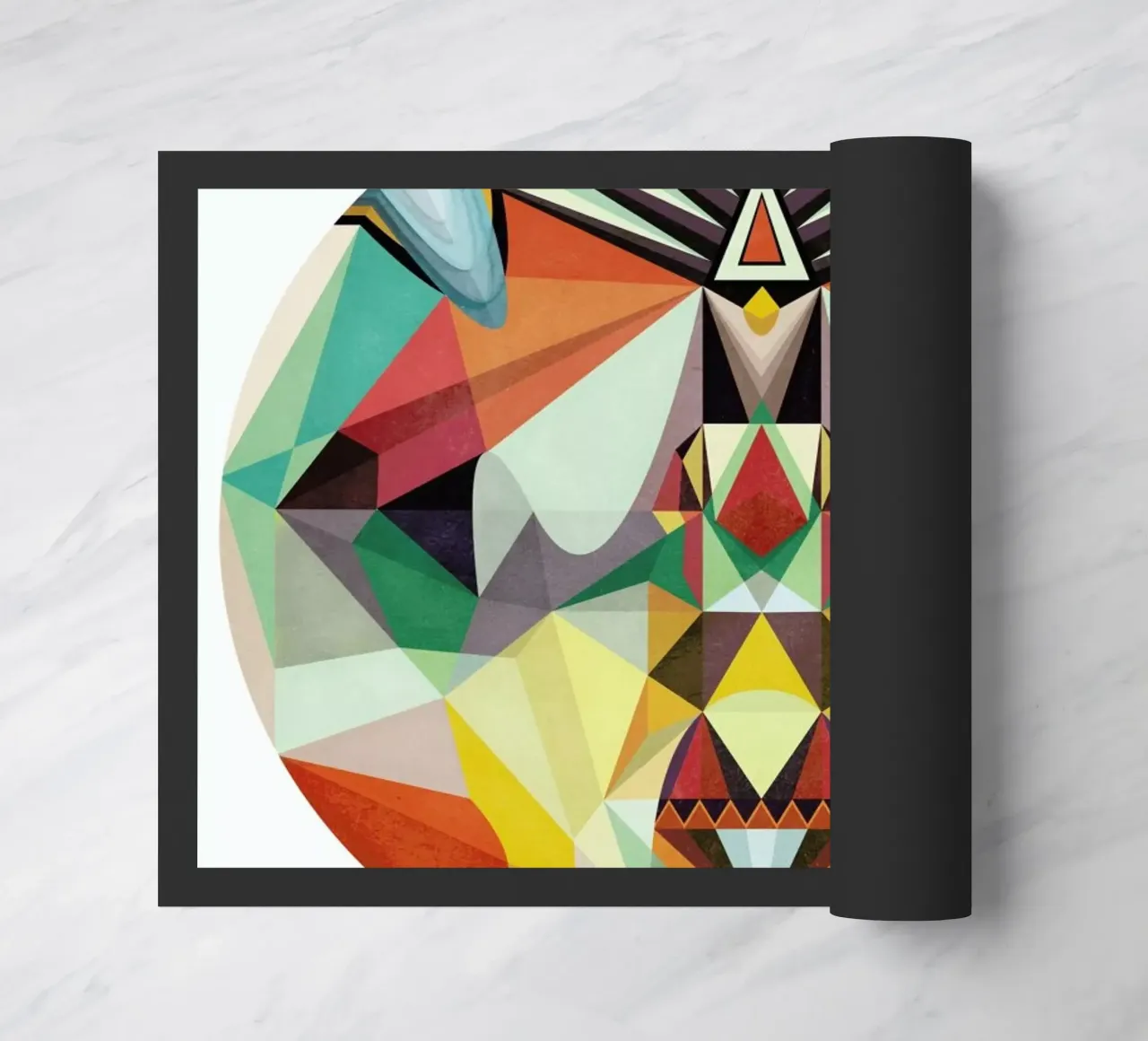 Going Somewhere deurmat van Abstract 888