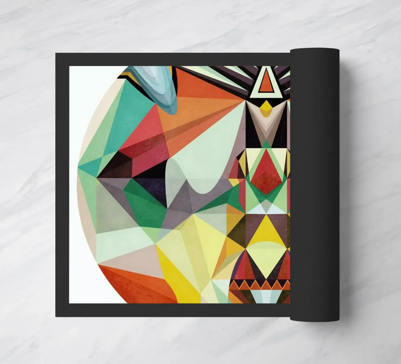 Going Somewhere Fußmatte von Abstract Joy