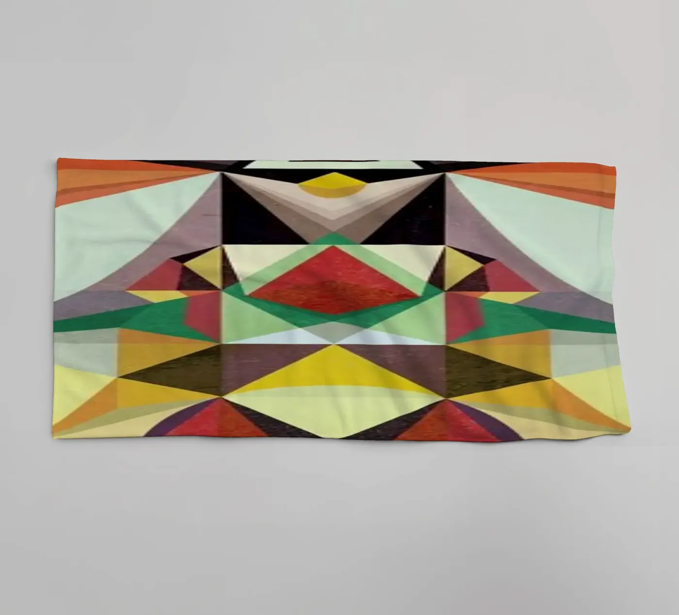 Going Somewhere towel by Abstract Joy