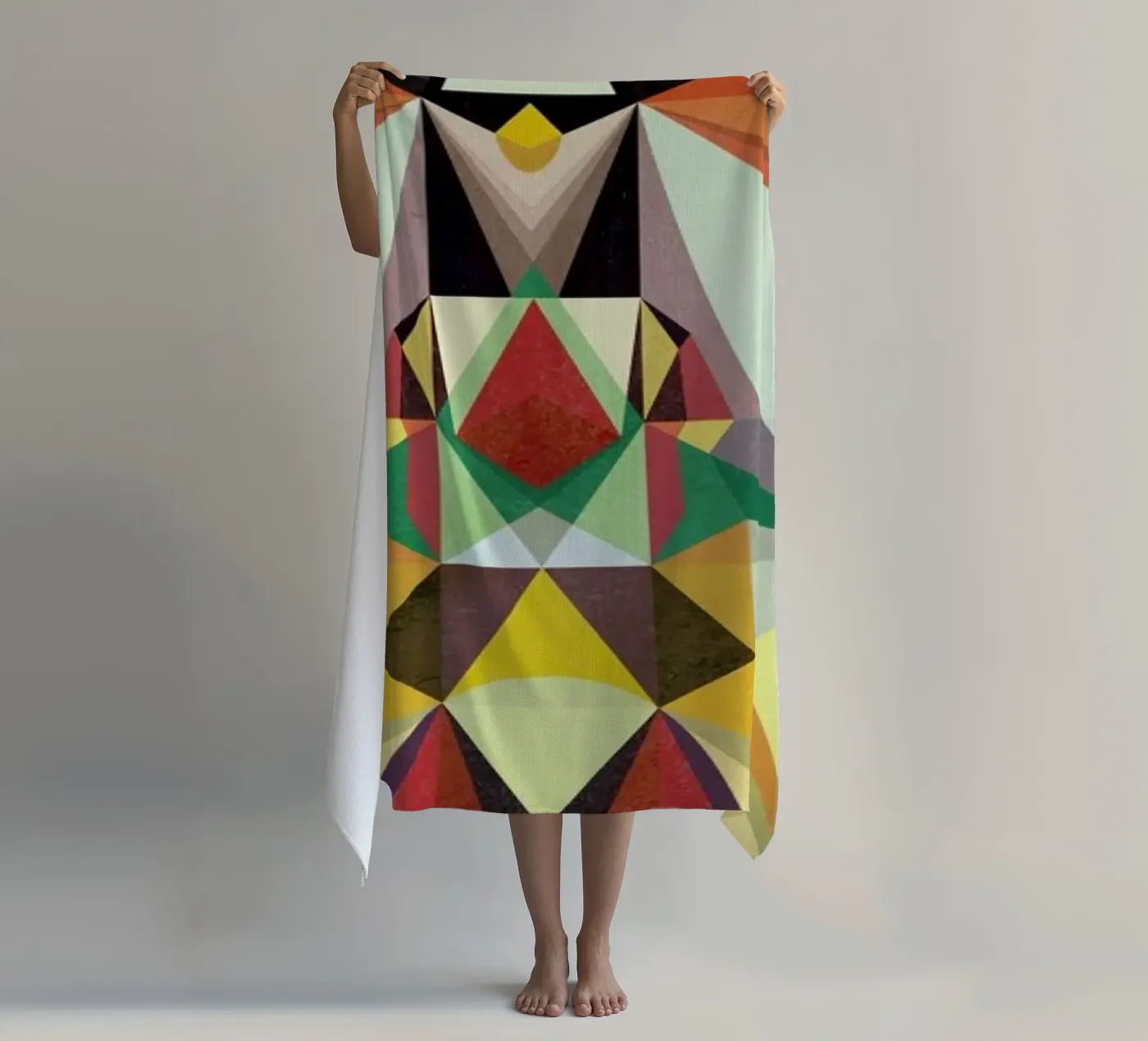 Going Somewhere serviette de plage de Abstract Joy