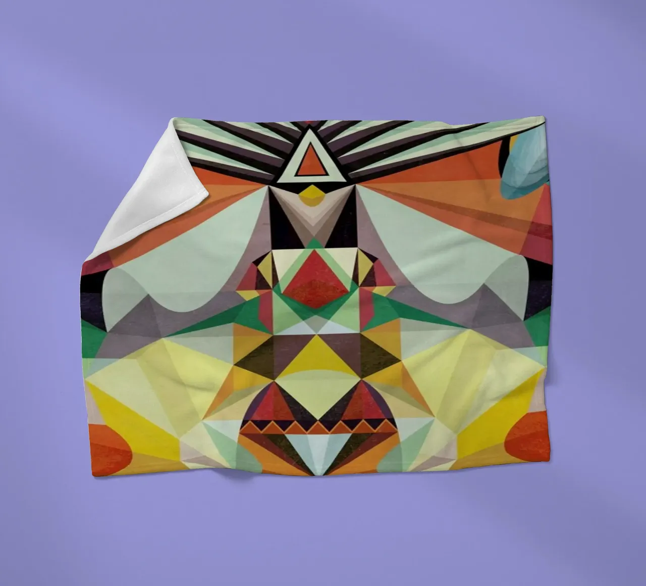 Going Somewhere Fleecedecke von Abstract 888