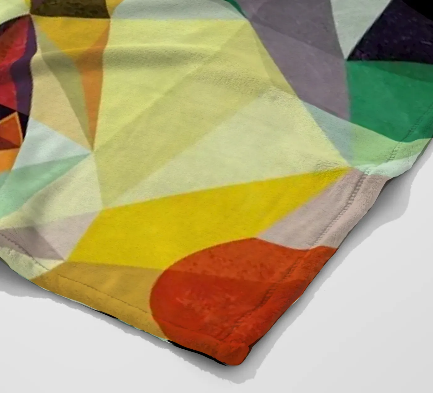 Going Somewhere plaid polaire de Abstract Joy