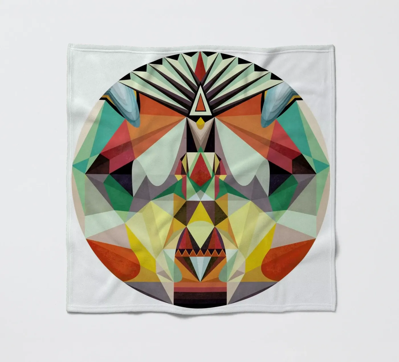 Going Somewhere plaid polaire de Abstract Joy