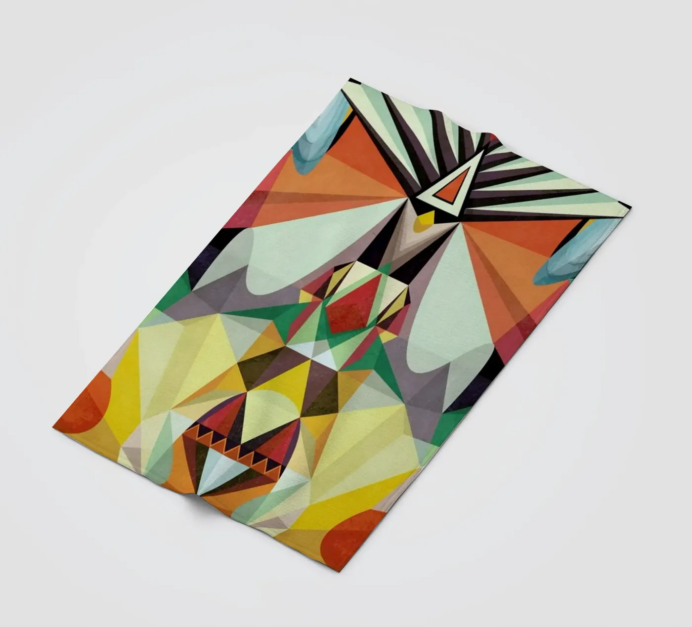 Going Somewhere plaid polaire de Abstract Joy