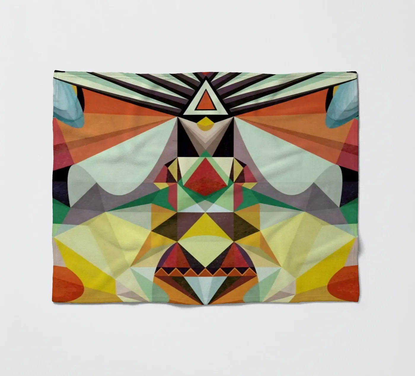 Going Somewhere plaid polaire de Abstract Joy