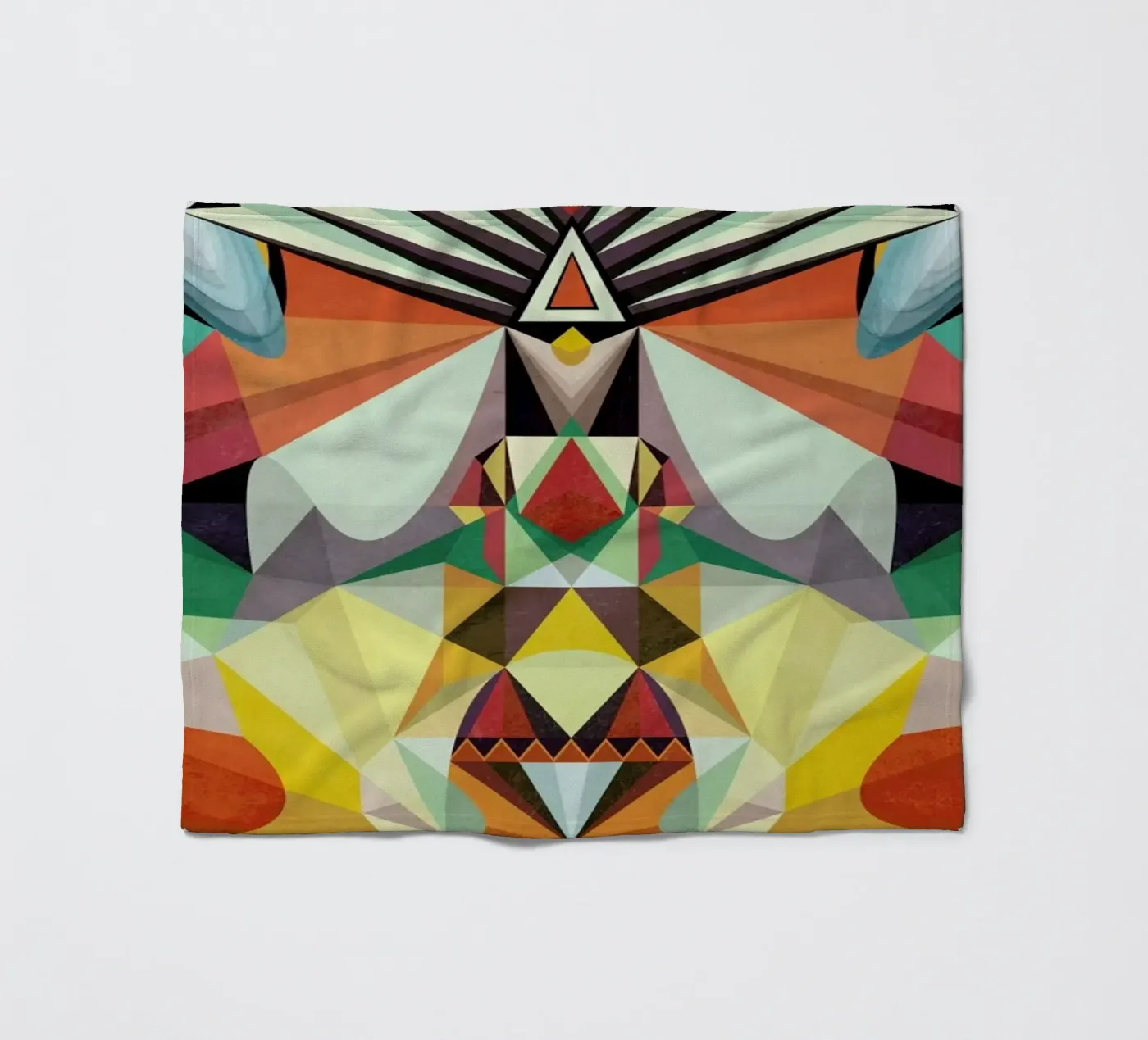 Going Somewhere plaid polaire de Abstract Joy