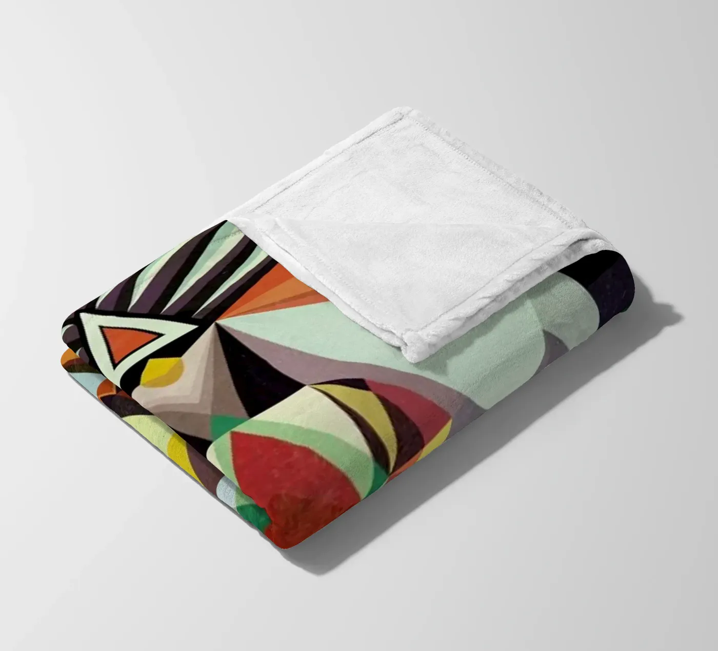 Going Somewhere plaid polaire de Abstract Joy