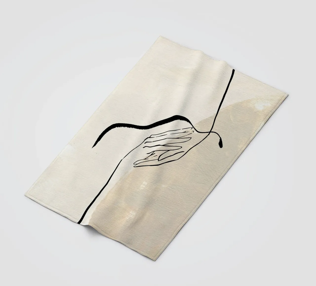 Pure Forms No 7 coperta in pile da treechild