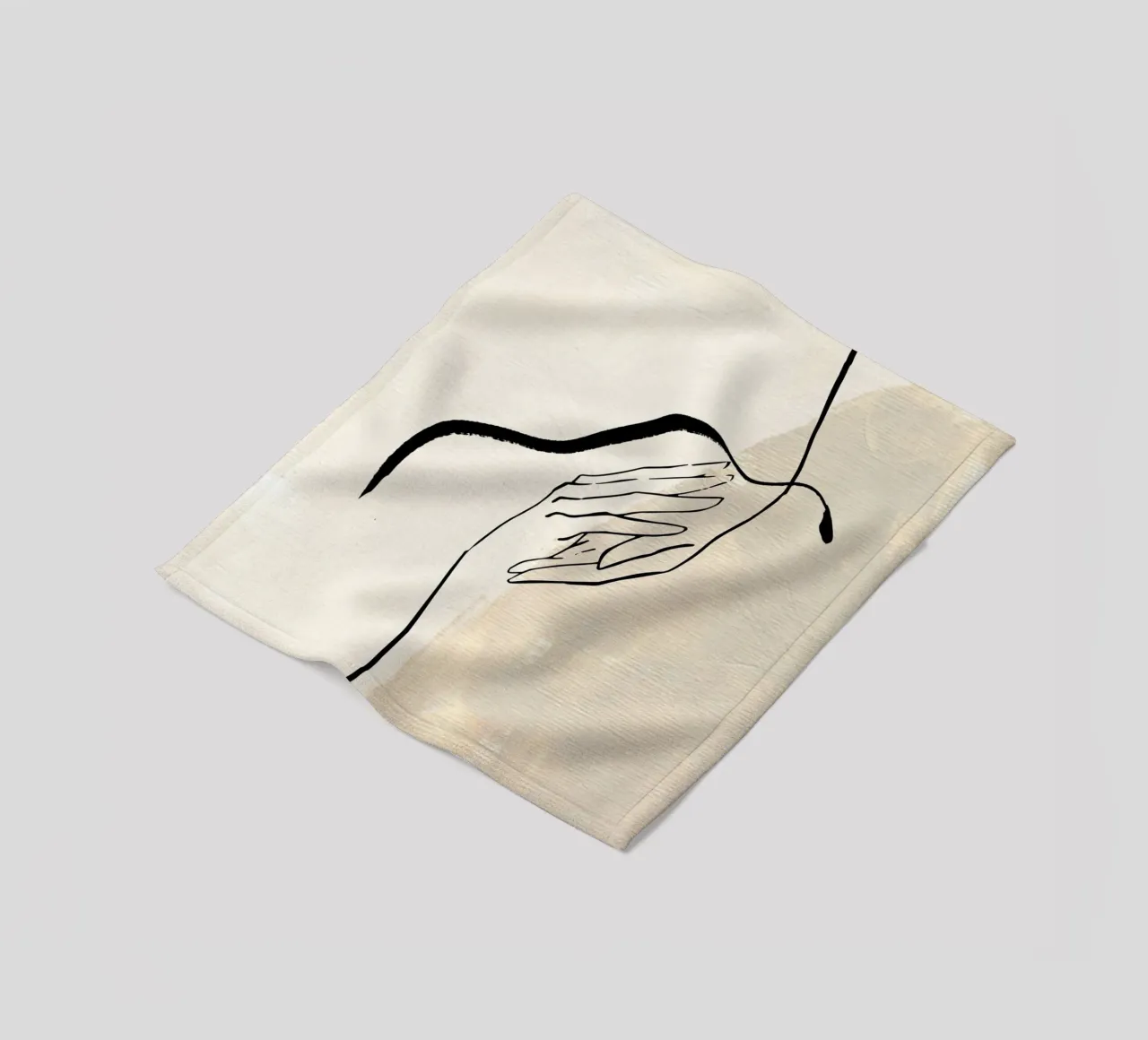 Pure Forms No 7 coperta in pile da treechild