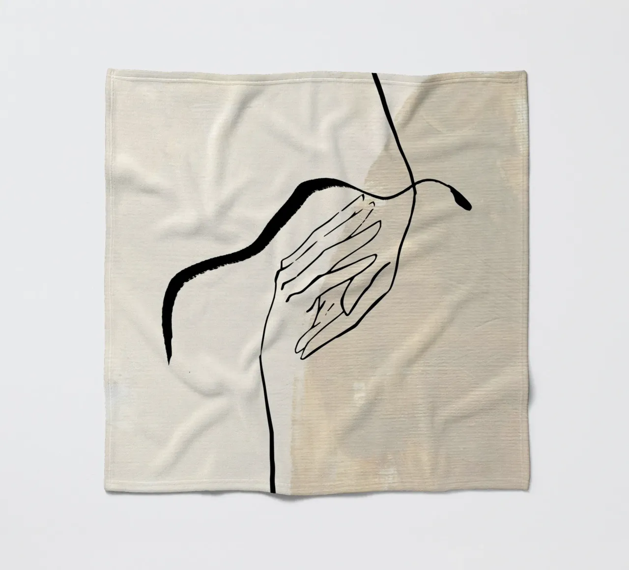 Pure Forms No 7 coperta in pile da treechild