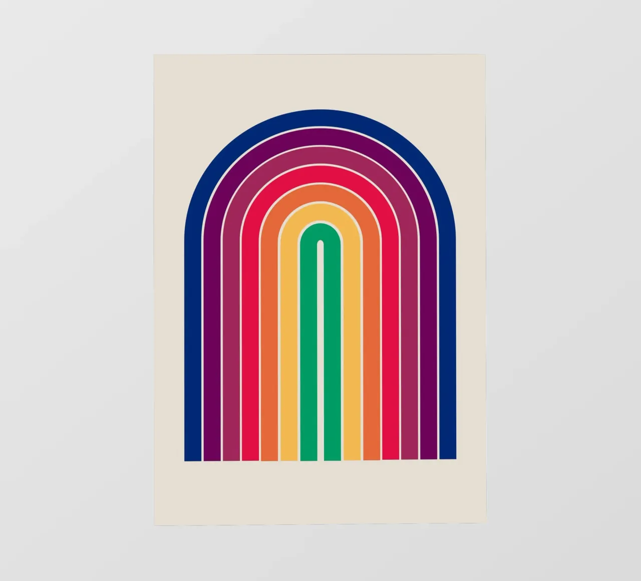 Arco Boho sfumato pellicola backlit da Paigaam Studio